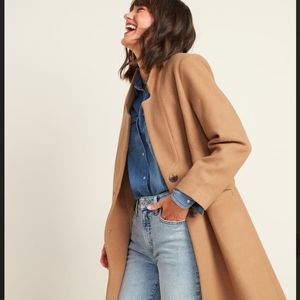 Old Navy oversized camel coat
